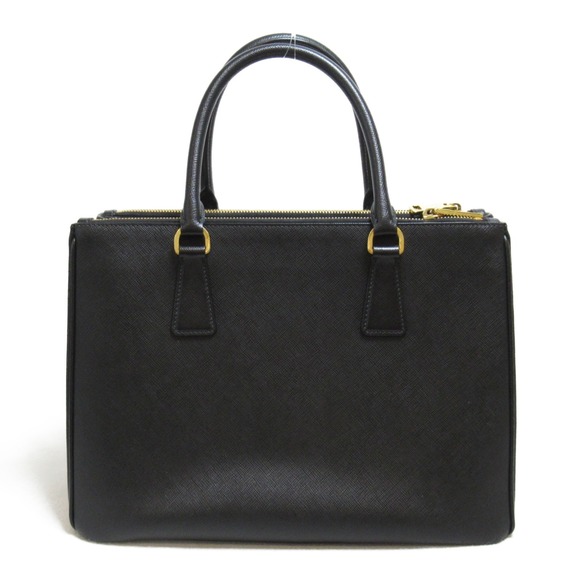Prada Tote Bag 2Way Saffiano Black Leather - Picture 1 of 10